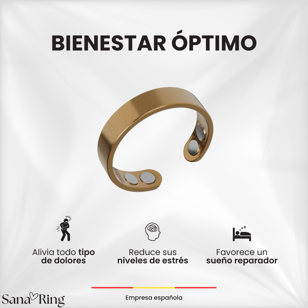 Anillo de terapia magnética
